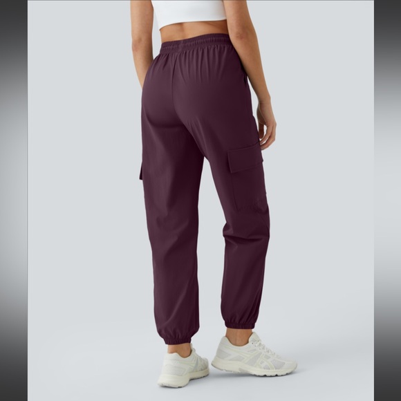 HALARA Pants - Mid Rise Drawstring Side Pocket Casual Cargo
Joggers